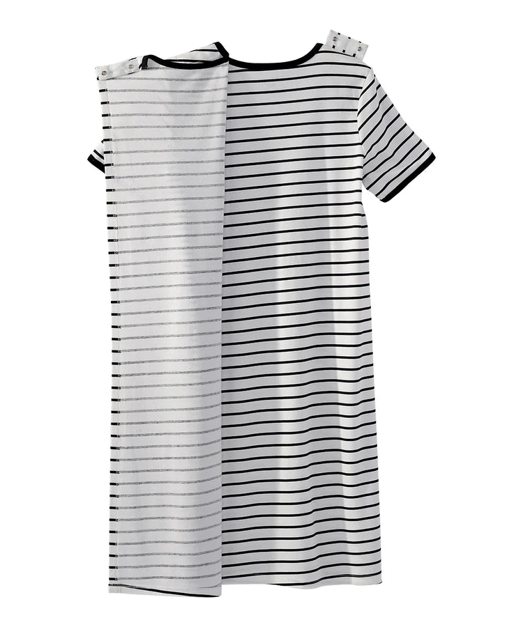 Women's T-shirt Dress with Open Back