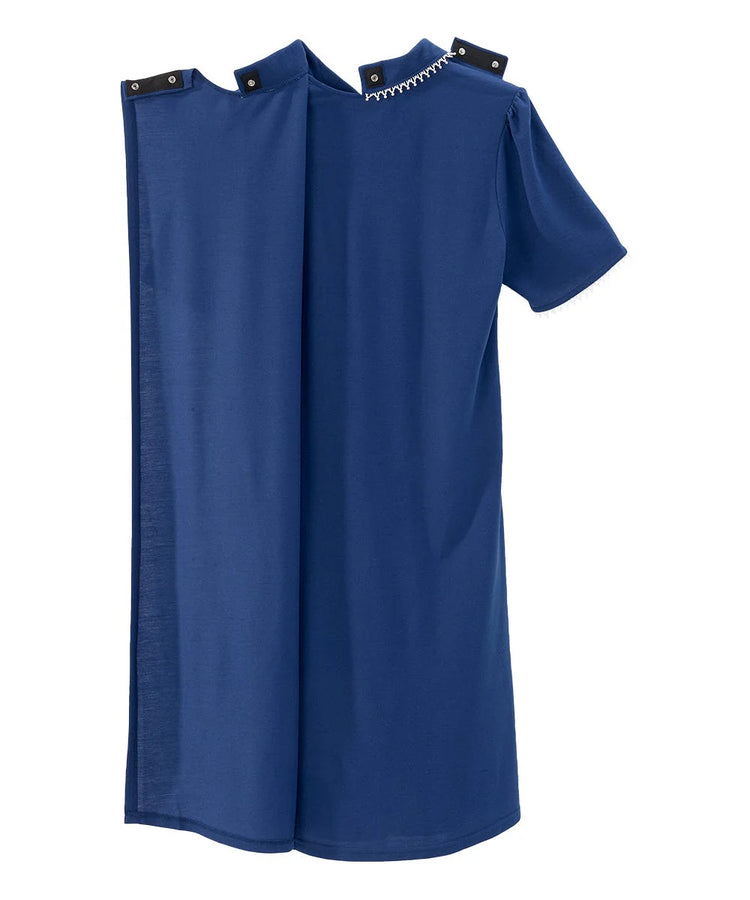 Women's Polo Dress with Open Back