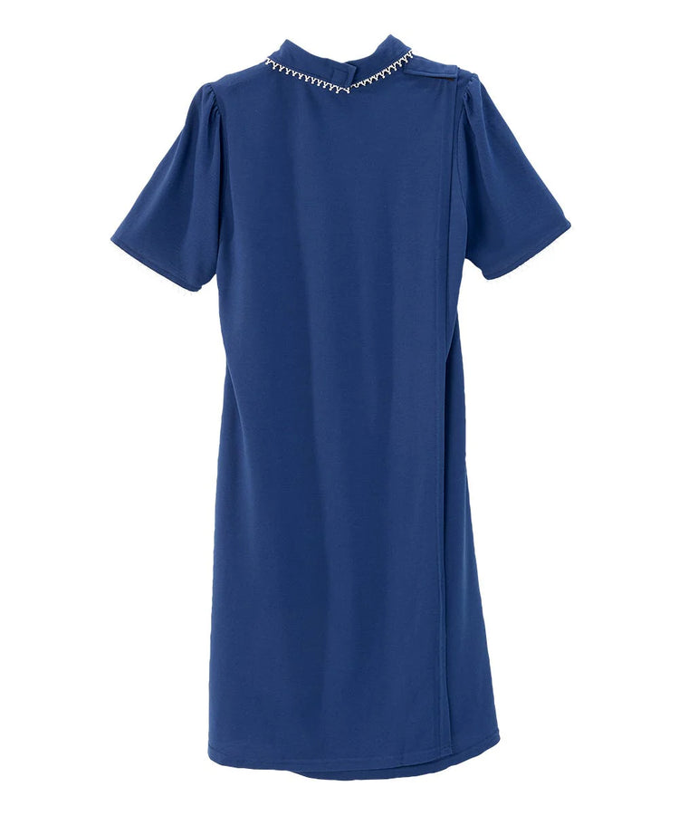 Women's Polo Dress with Open Back