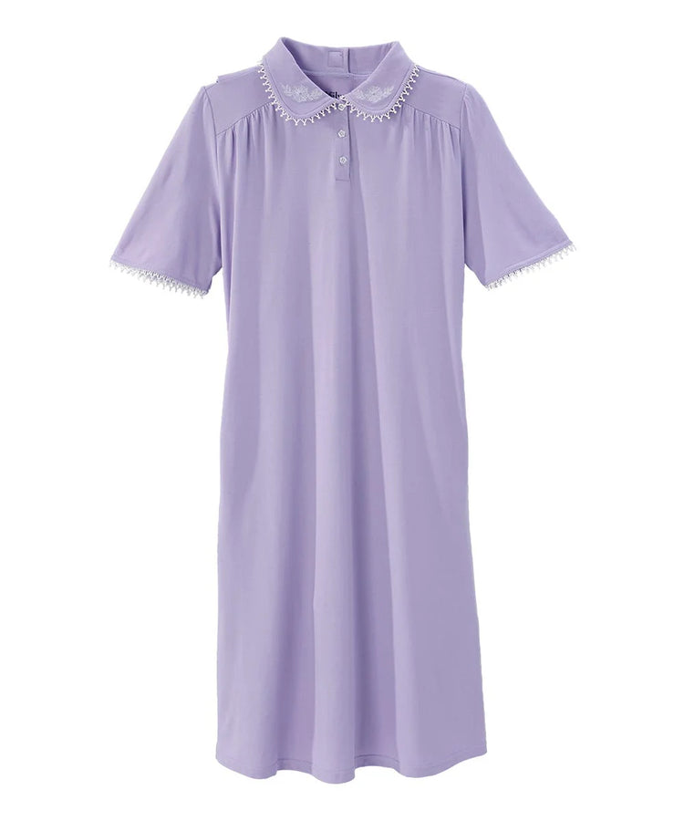Women's Polo Dress with Open Back