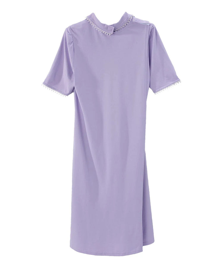 Women's Polo Dress with Open Back