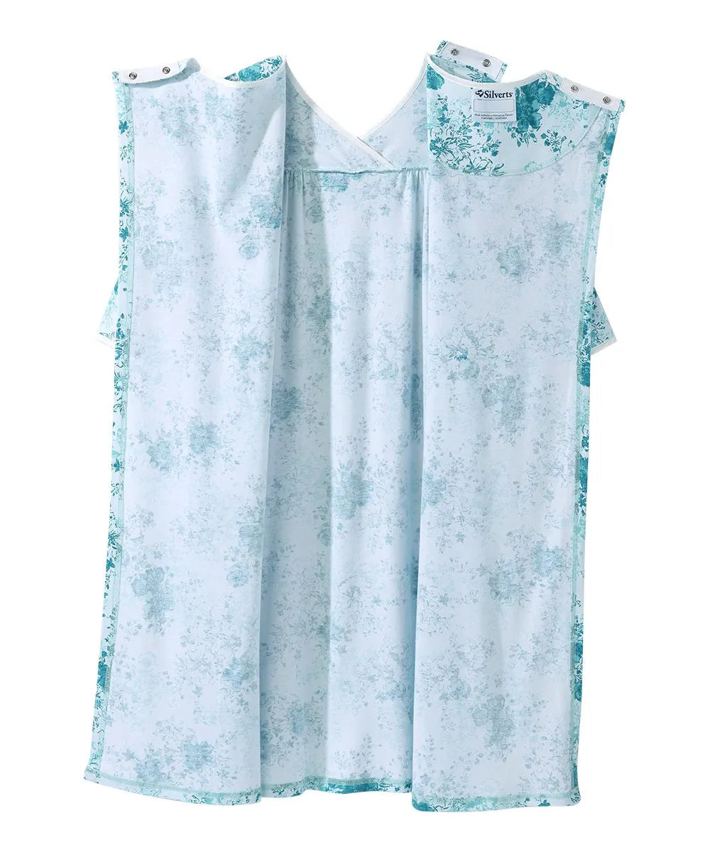 Open of the springtime serenade Women's Knit Open Back Nightgown