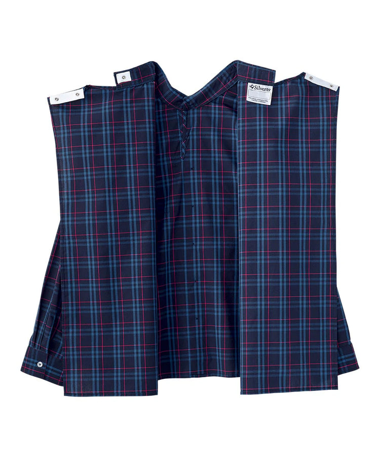 Men's Sport Shirt with Back Closure open back