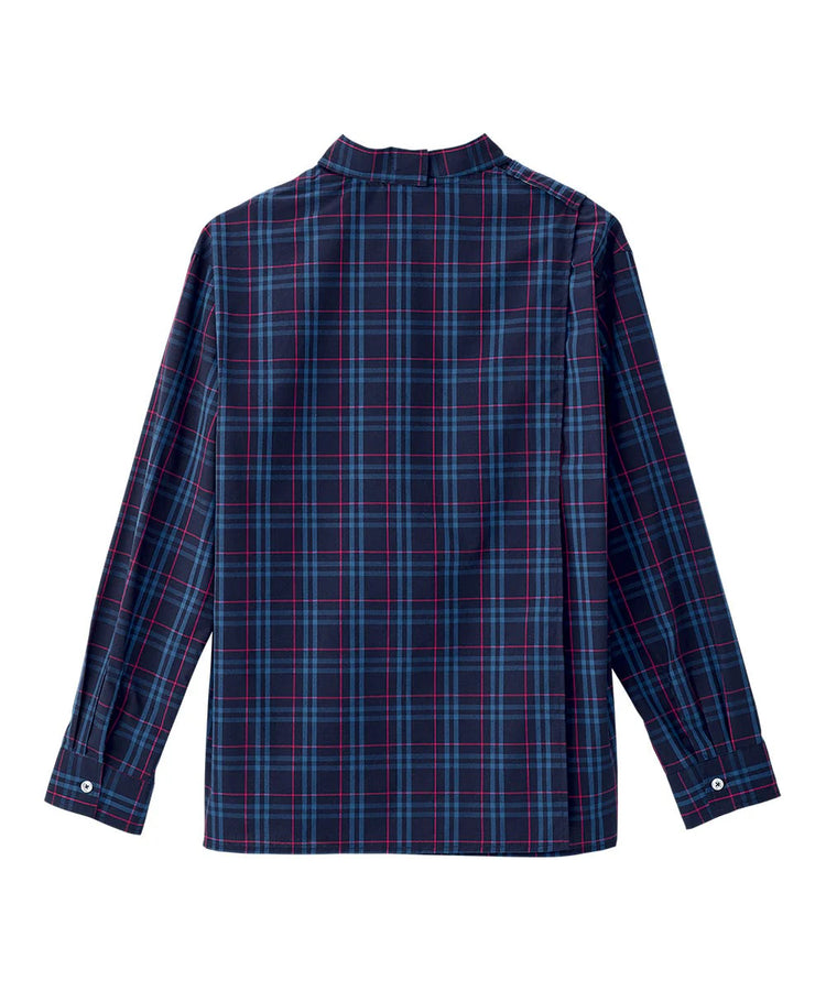 Men's Sport Shirt with Back Closure closed back