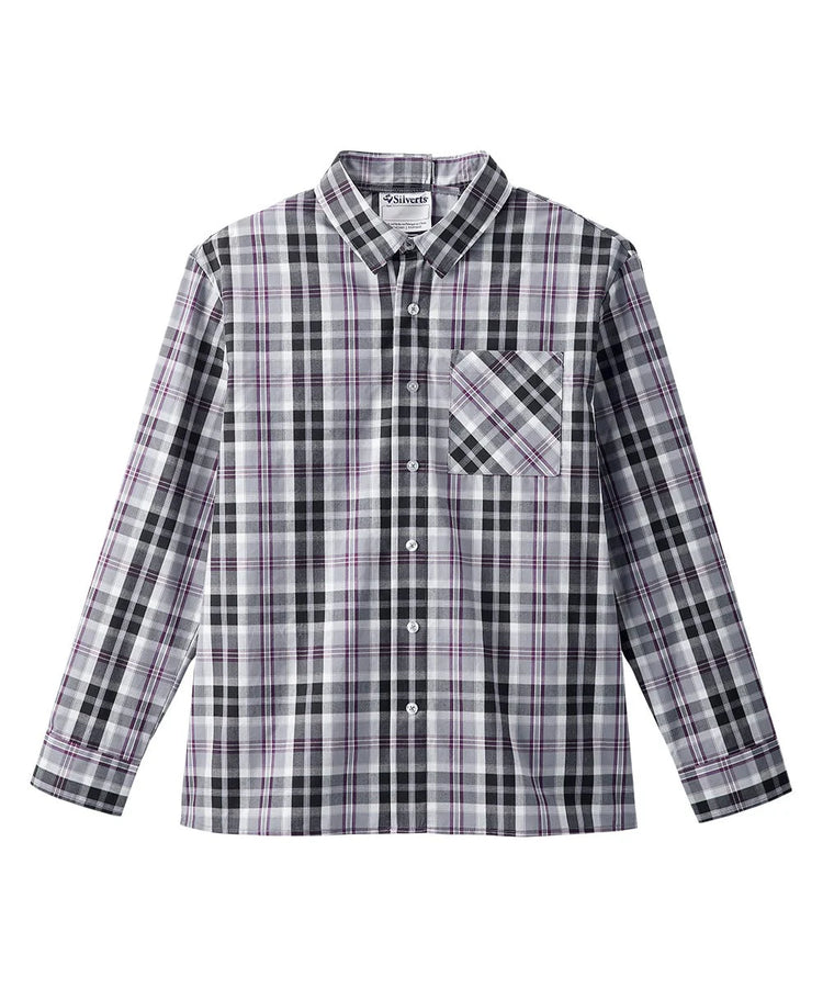 Men's Sport Shirt with Back Closure front
