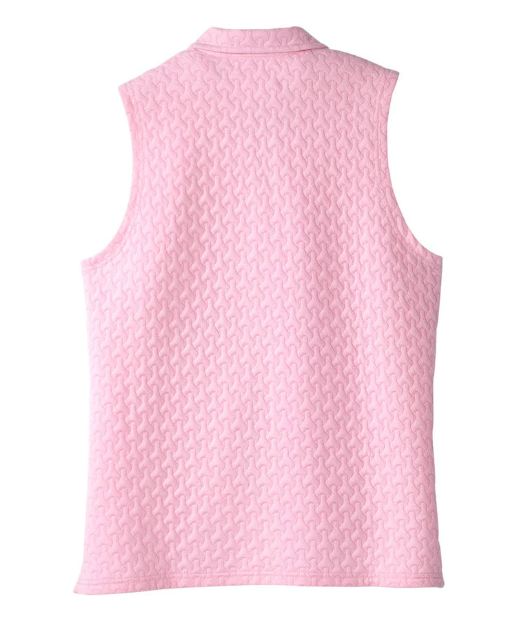 Women's Magnetic Zipper Vest back