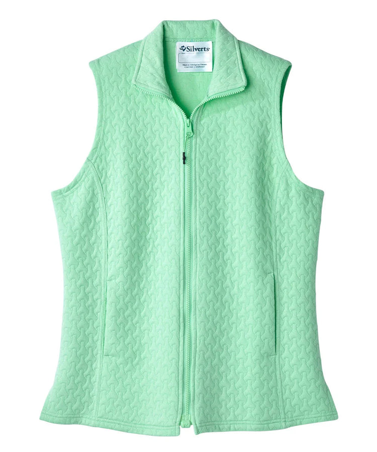 Women's Magnetic Zipper Vest front