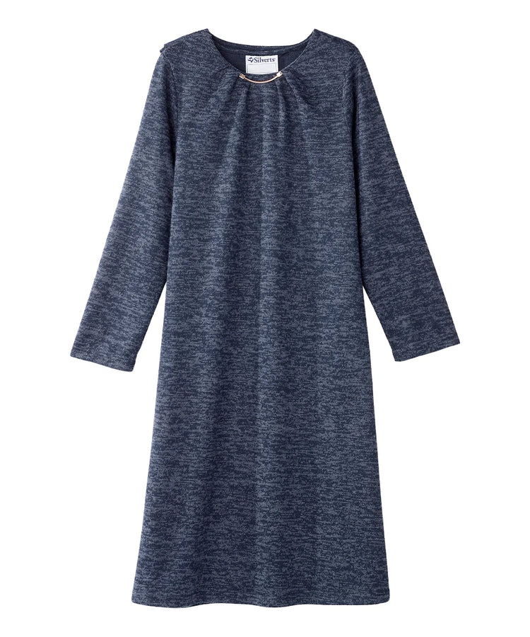 front of sweater dress with open back