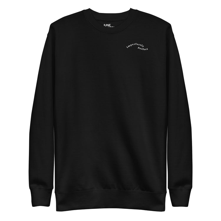 Imperfectly Perfect - Gender Neutral Crewneck Sweatshirt