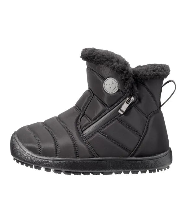 Black winter boot