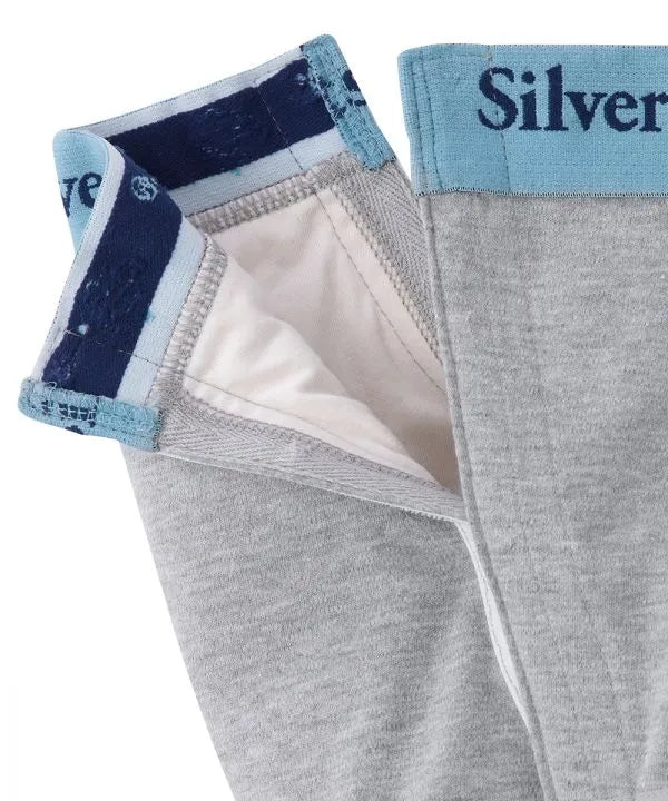 Heather Grey Women's underwear with easy open panels