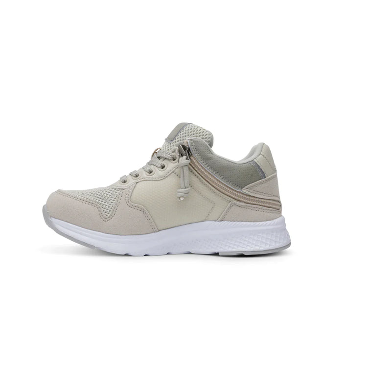 Kid's Lightweight Shoes with Rear Zipper Access Moondust