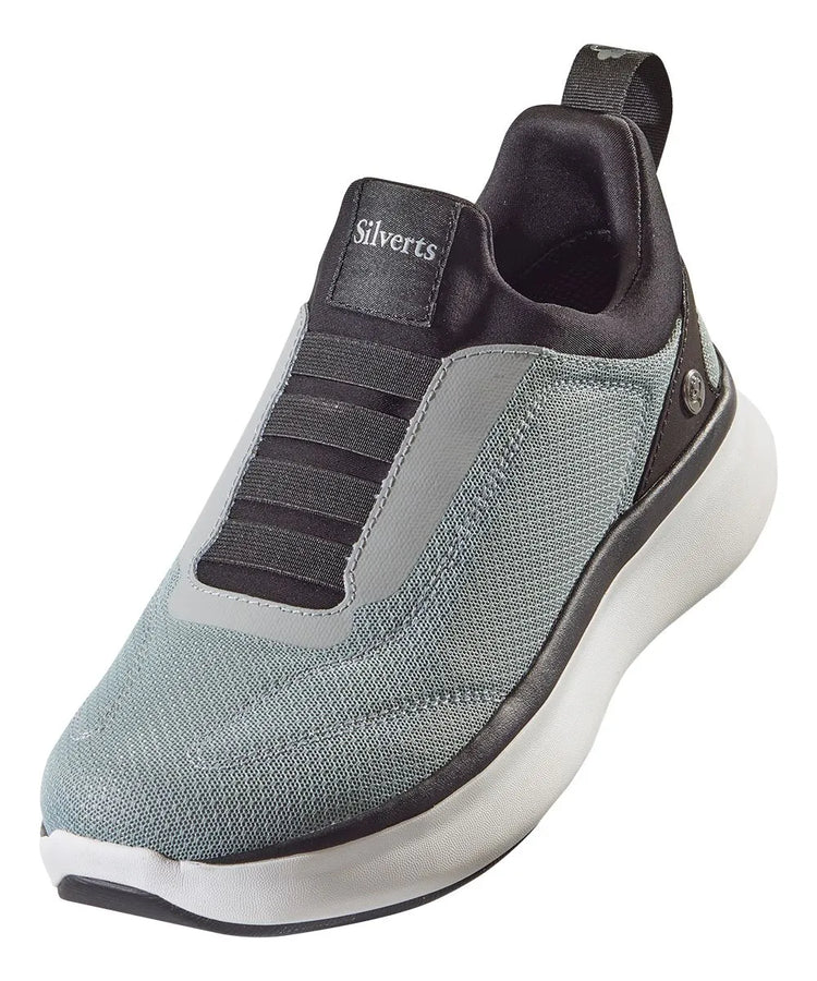 Men's Wild Slip On Sneakers Font View (Grey)