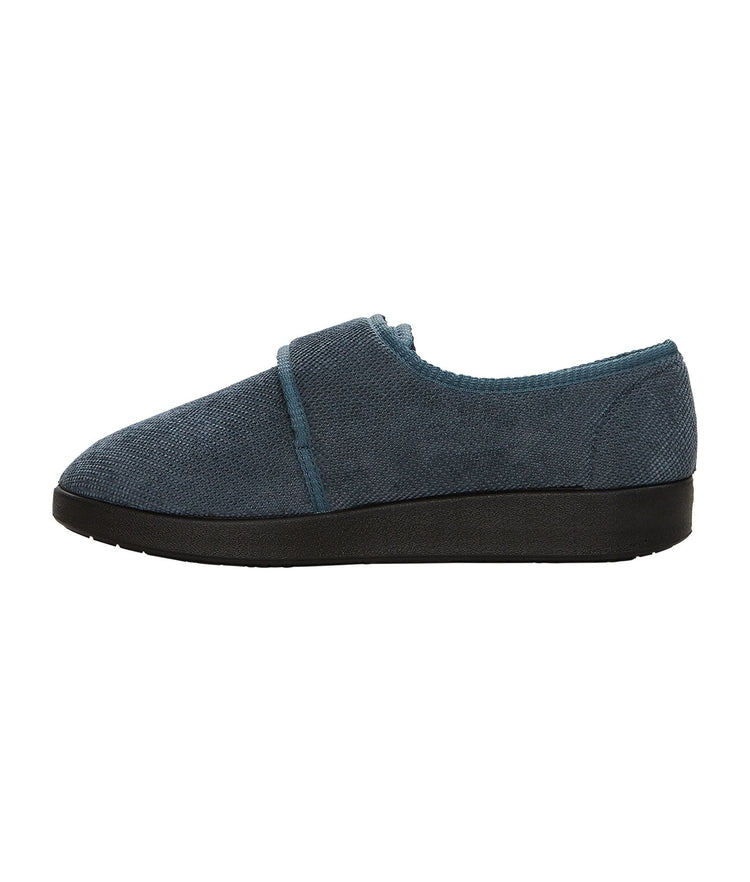 Slippers feature Anti-Microbial Fluid Barrier technology, shields fabric form germs and protects feet from spills