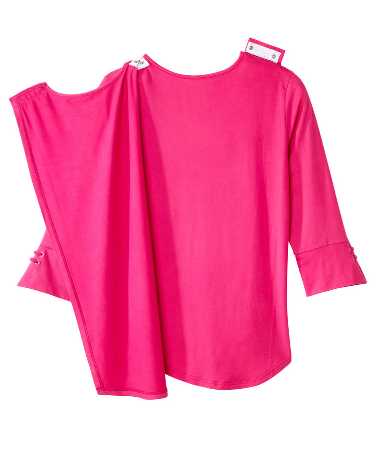 June Adaptive - Women's Notched Top with Back Overlap