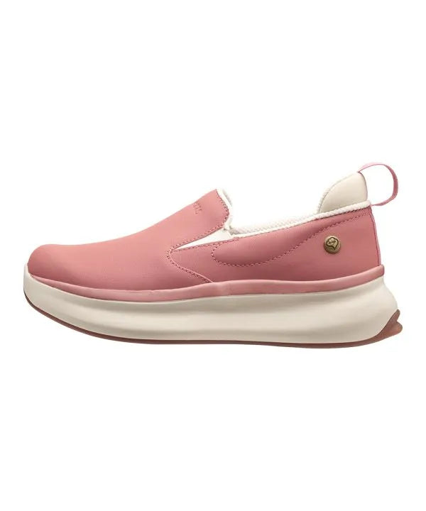 Inside of the dusty rose Women's Wide Walking Shoes