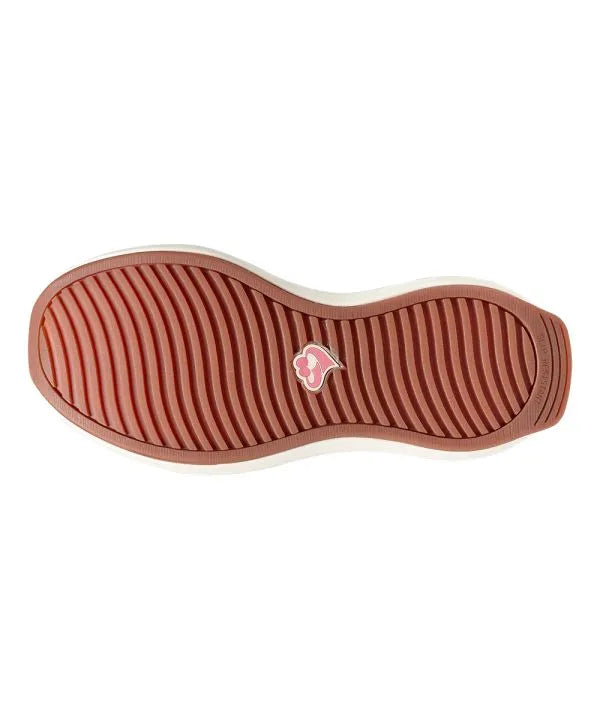 Sole of the dusty rose Women's Wide Walking Shoes