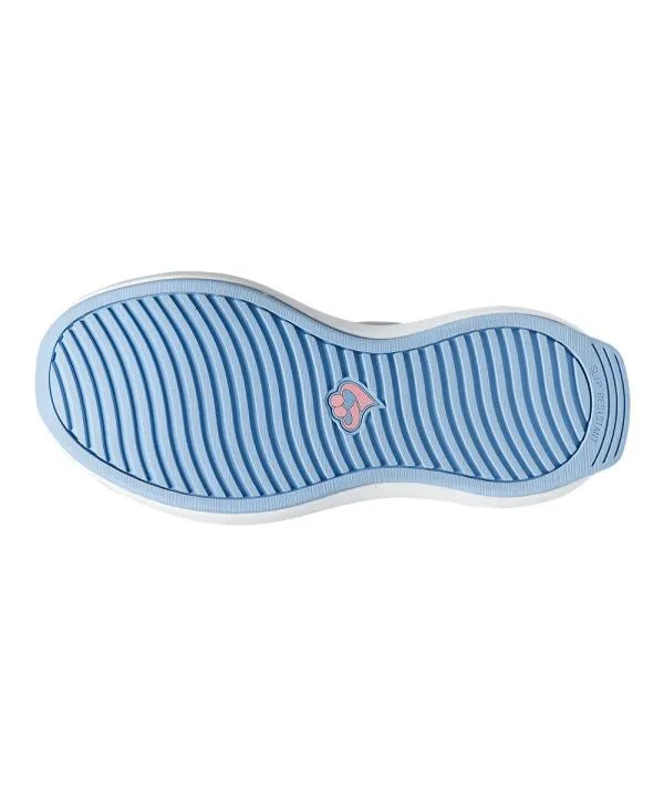 Sole of the light grey Women's Wide Walking Shoes