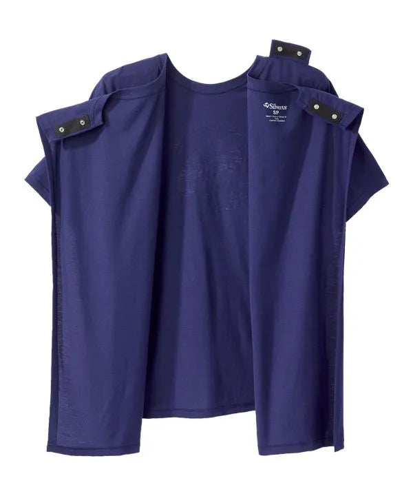 june adaptive mens graphic tshirt with open back fishing