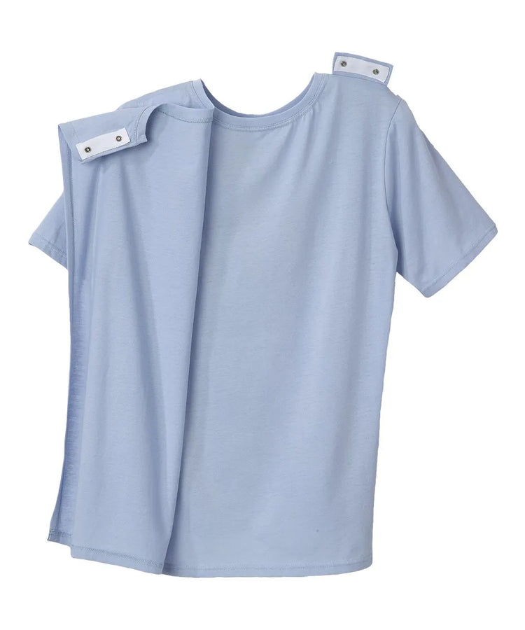 june adaptive mens graphic tshirt with open back lets sail