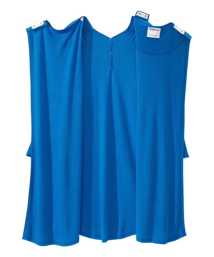 Royal Women's Long Sleeve Open Back Nightgown