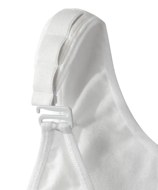 Front straps of the Women's Adjustable & Easy Closure Bodysuit