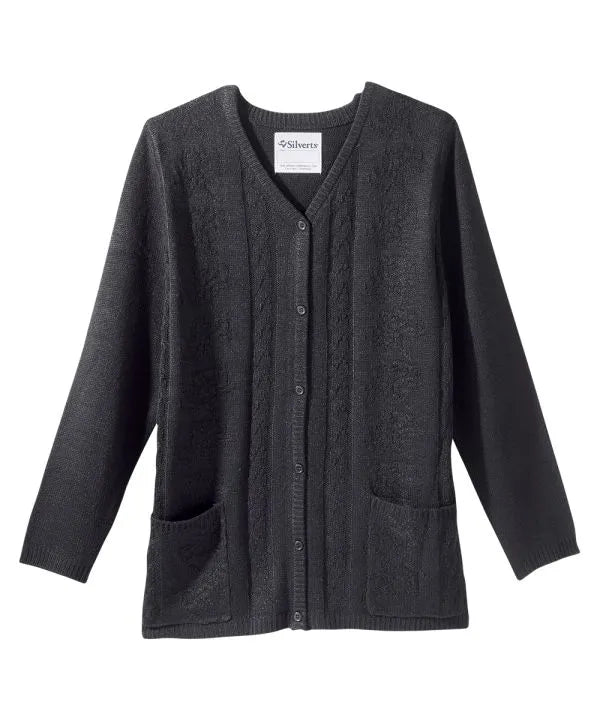 Open back cardigan store