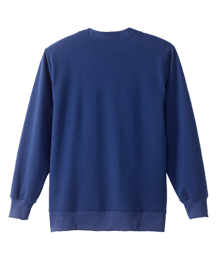 Back of the Navy Women’s Self Dressing Fleece Cardigan with Magnetic Button