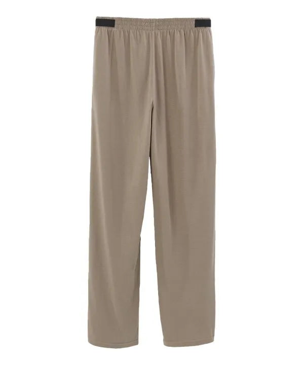 june adaptive's mens stretch pull on pants for max comfort in khaki beige