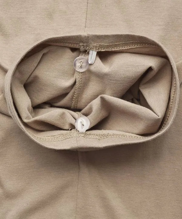 june adaptive's mens stretch pull on pants for max comfort in khaki beige