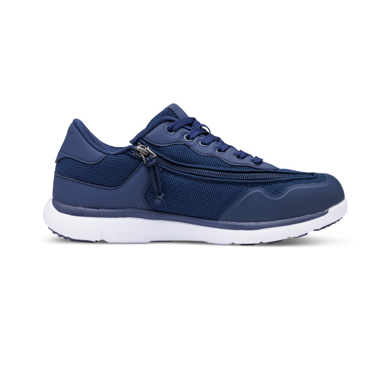 june adaptive unisex supportive memory foam shoes with front zipper access blue moon