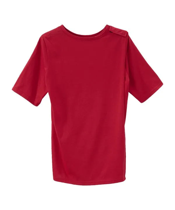 Women's Graphic Tee with Open Back