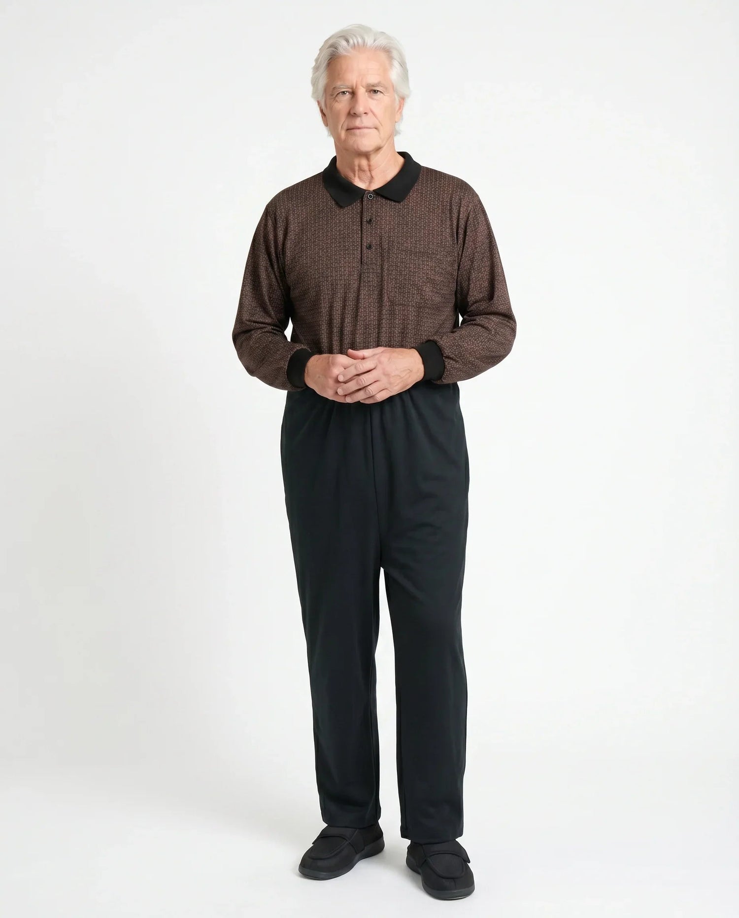 Anti-Strip Jumpsuit - James | Tan, front view