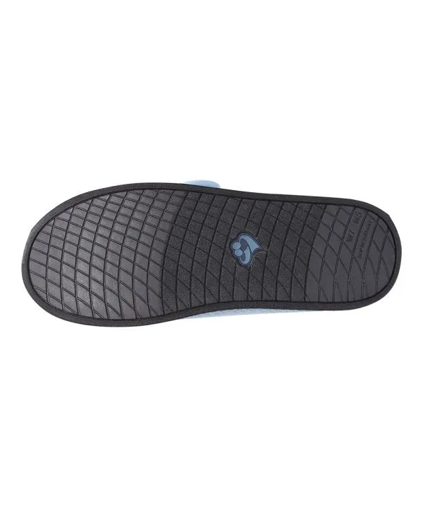 Sole of the Powder Blue Women's Two Straps Sandals