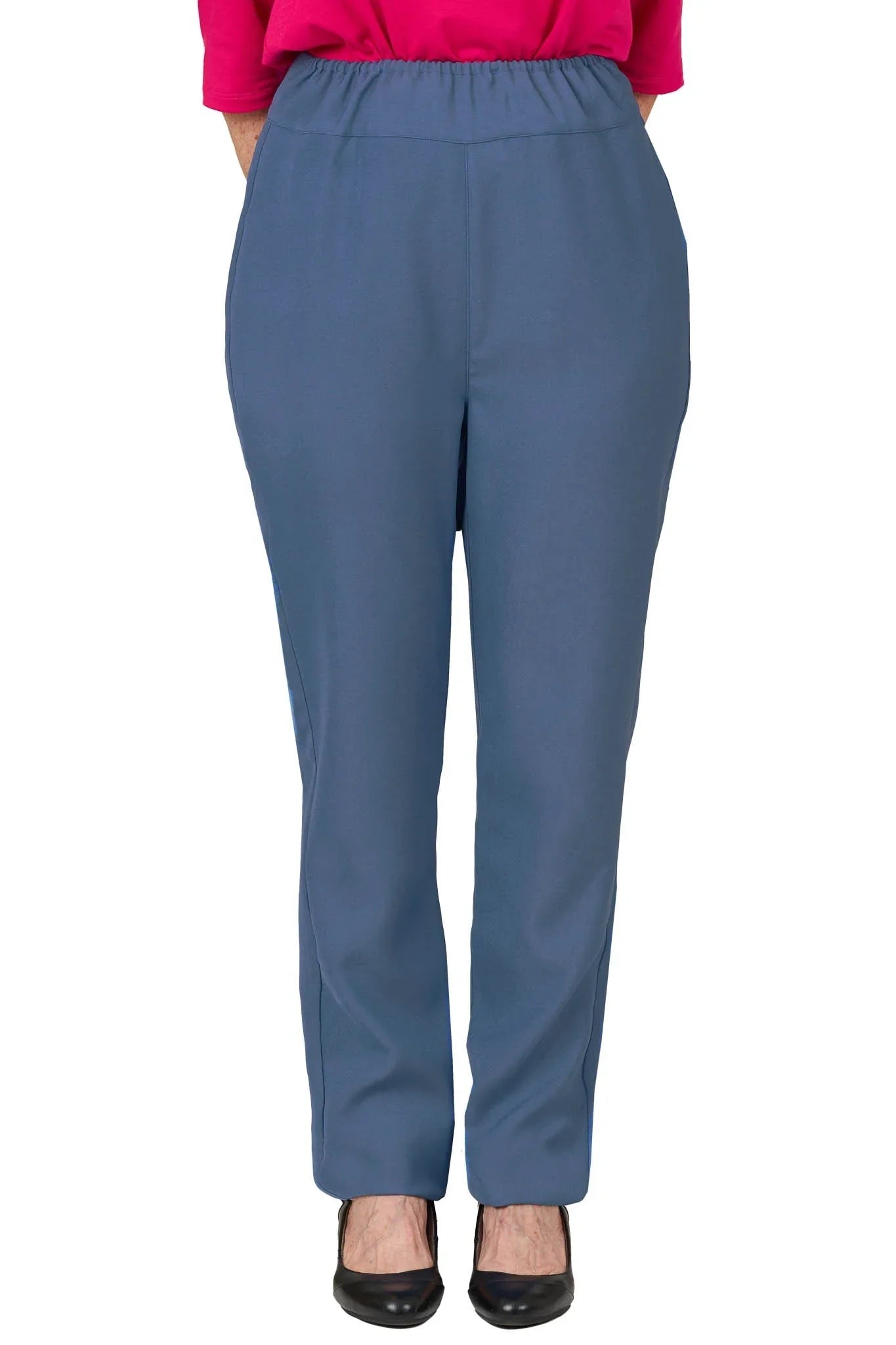 Women's Back-Overlap Assisted Dressing Adaptive Knit Pants | Easy