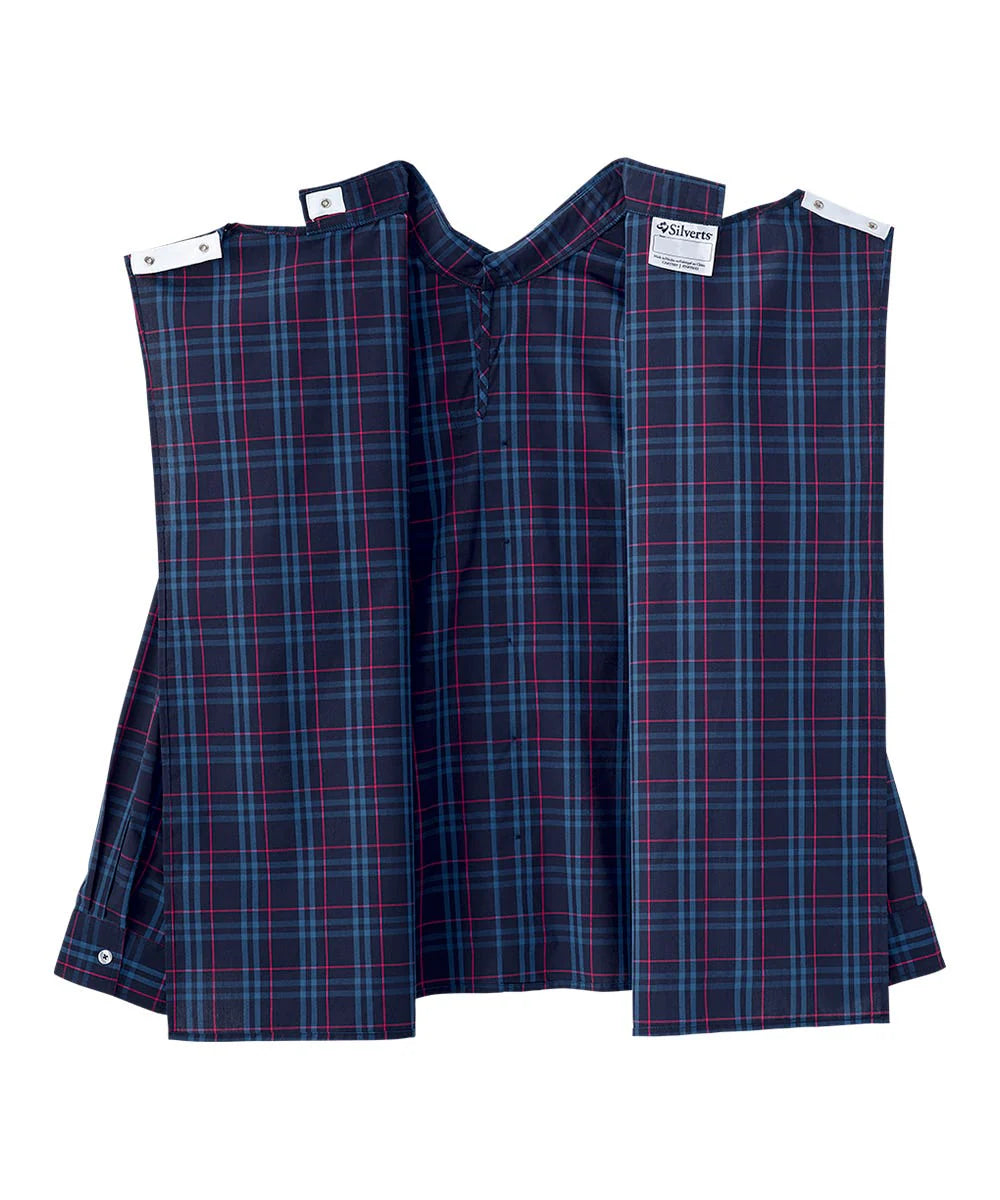 Men's Sport Shirt with Back Closure open back