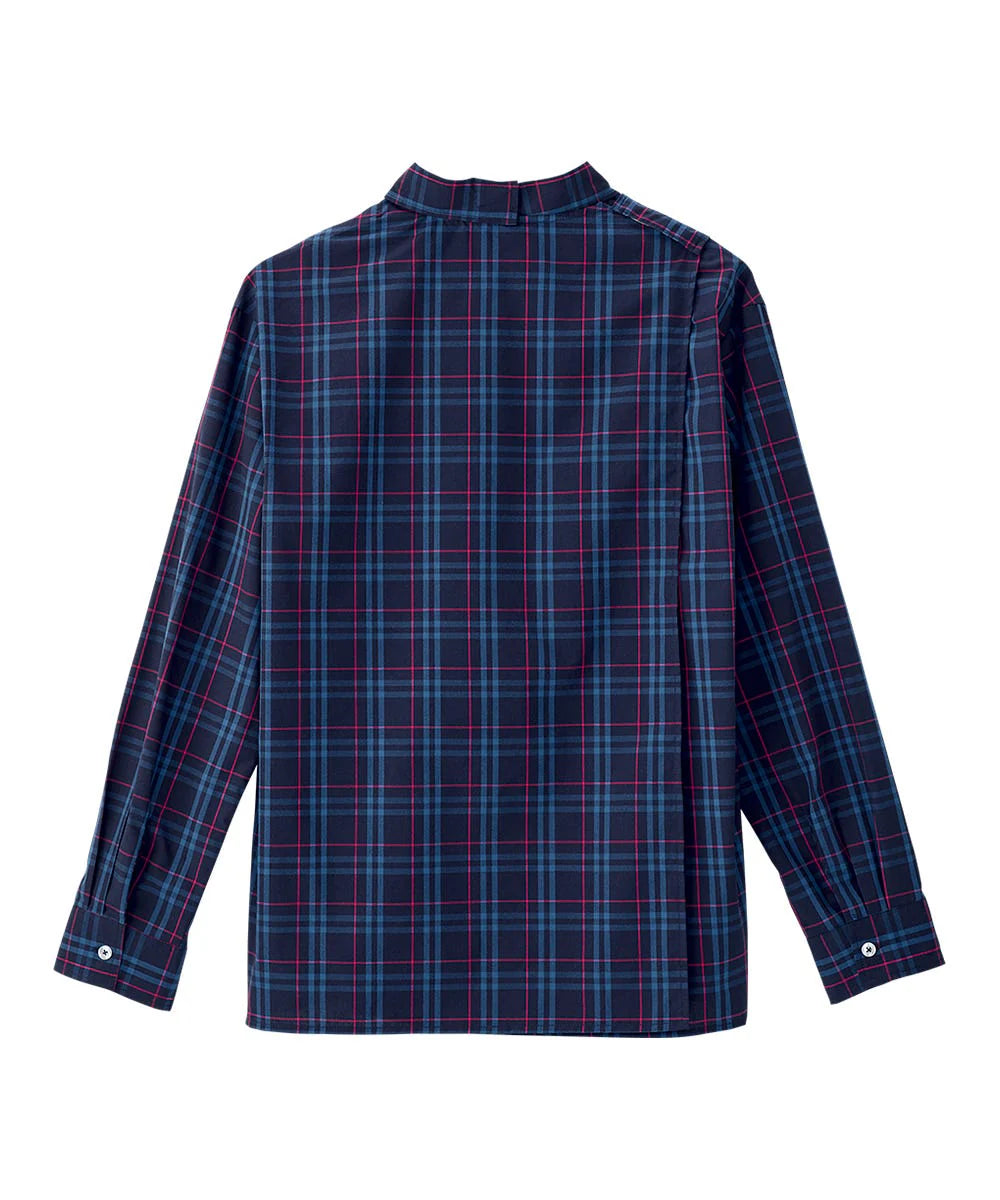 Men's Sport Shirt with Back Closure closed back