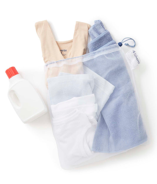Poly Mesh Laundry bag top view