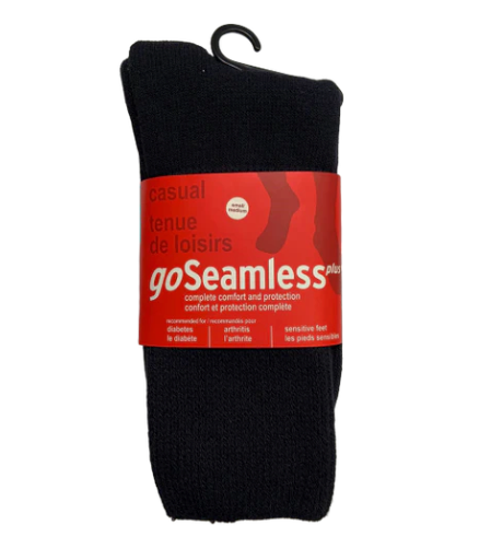 Unisex Diabetic Socks with Seamless Toe & Non-Binding Cuff | Cushioned Sole for Sensitive Feet, Arthritis & Neuropathy