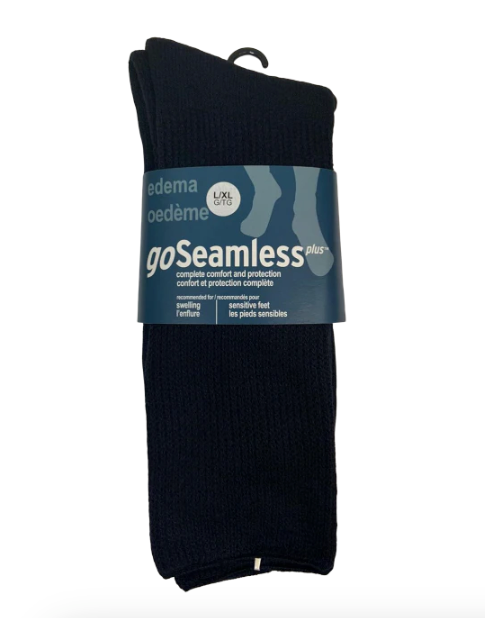 Unisex Extra Wide Edema Socks with Ultra-Stretch Fit | Seamless Design for Swollen Feet, Lymphedema & Post-Surgery Casts