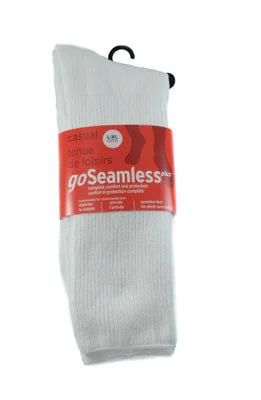 Unisex Diabetic Socks with Seamless Toe & Non-Binding Cuff | Cushioned Sole for Sensitive Feet, Arthritis & Neuropathy