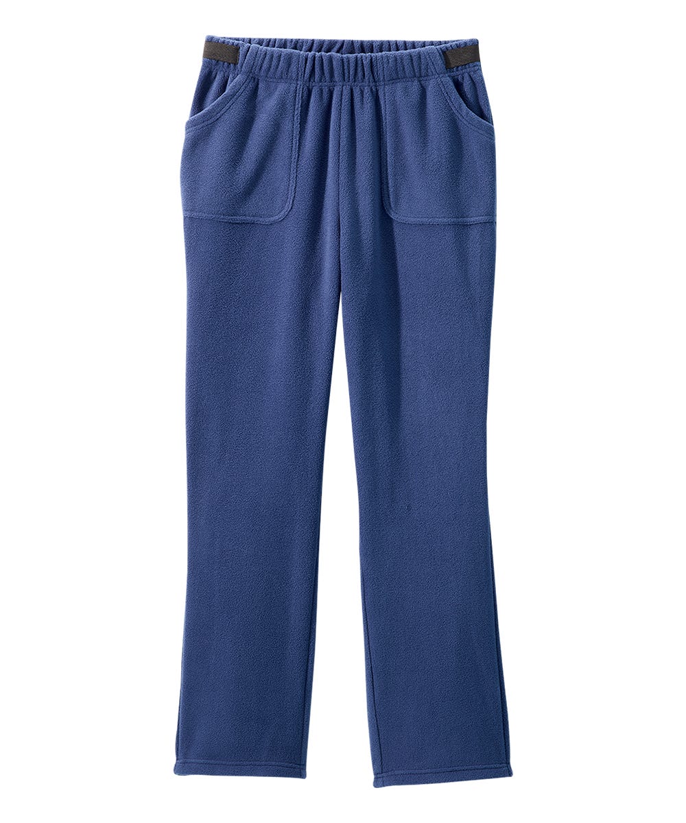Women’s Fleece Pull-On Sweatpants blue front