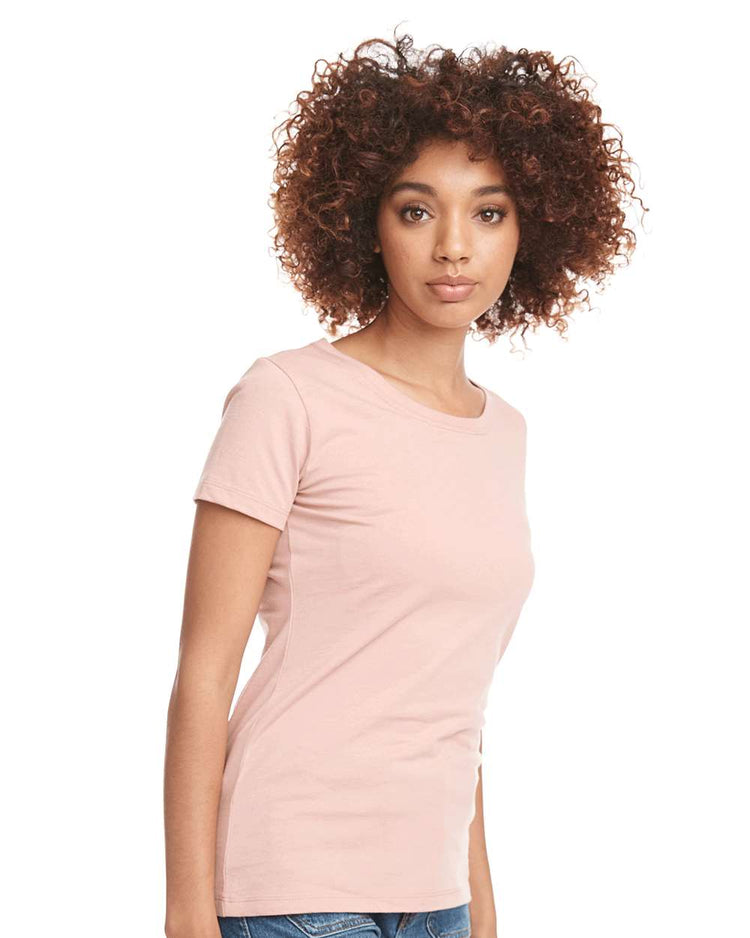 Women's Premium Cotton-Poly Blend Crew Tee – Ultra-Soft & Lightweight Comfort