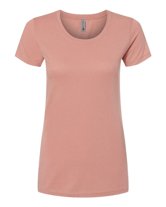 Women's Premium Cotton-Poly Blend Crew Tee – Ultra-Soft & Lightweight Comfort