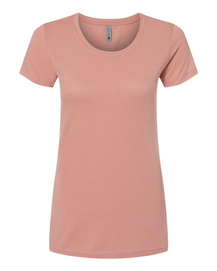 Women's Premium Cotton-Poly Blend Crew Tee – Ultra-Soft & Lightweight Comfort
