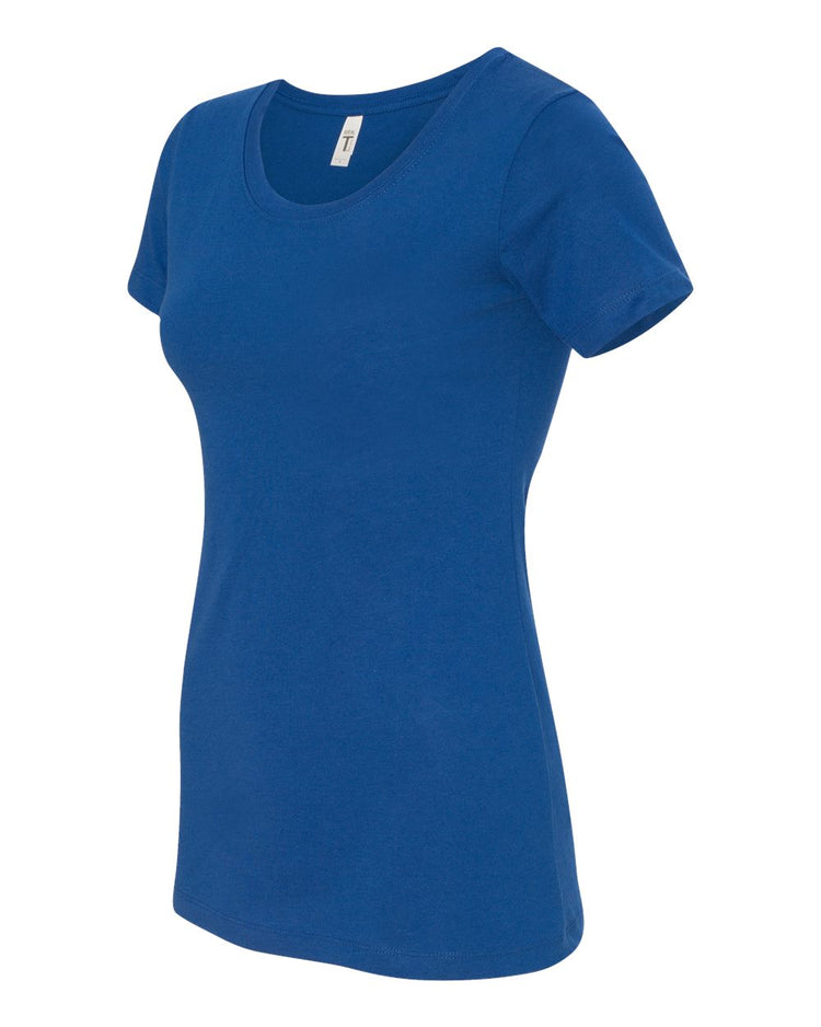 Women's Premium Cotton-Poly Blend Crew Tee – Ultra-Soft & Lightweight Comfort