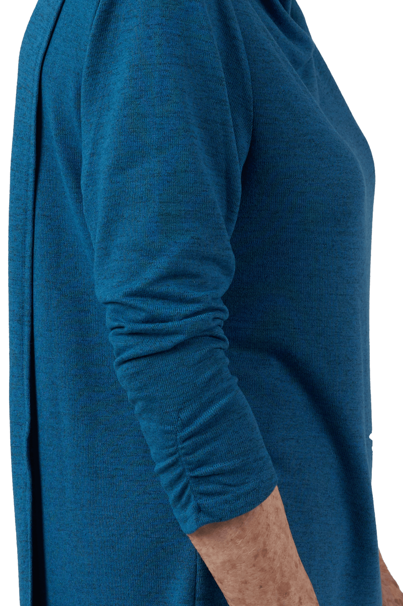 Adaptive Top - Annie | Azur, sleeve detail
