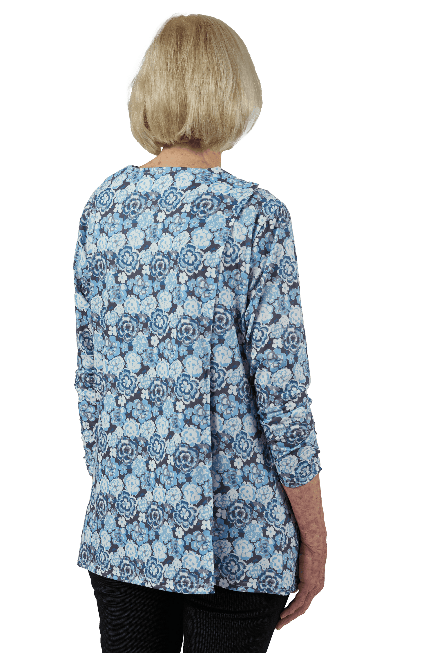 Adaptive Top - Annie | Bouquet, back view