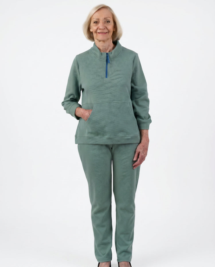 Adaptive Tracksuit - Daphne | Cedalon, front view