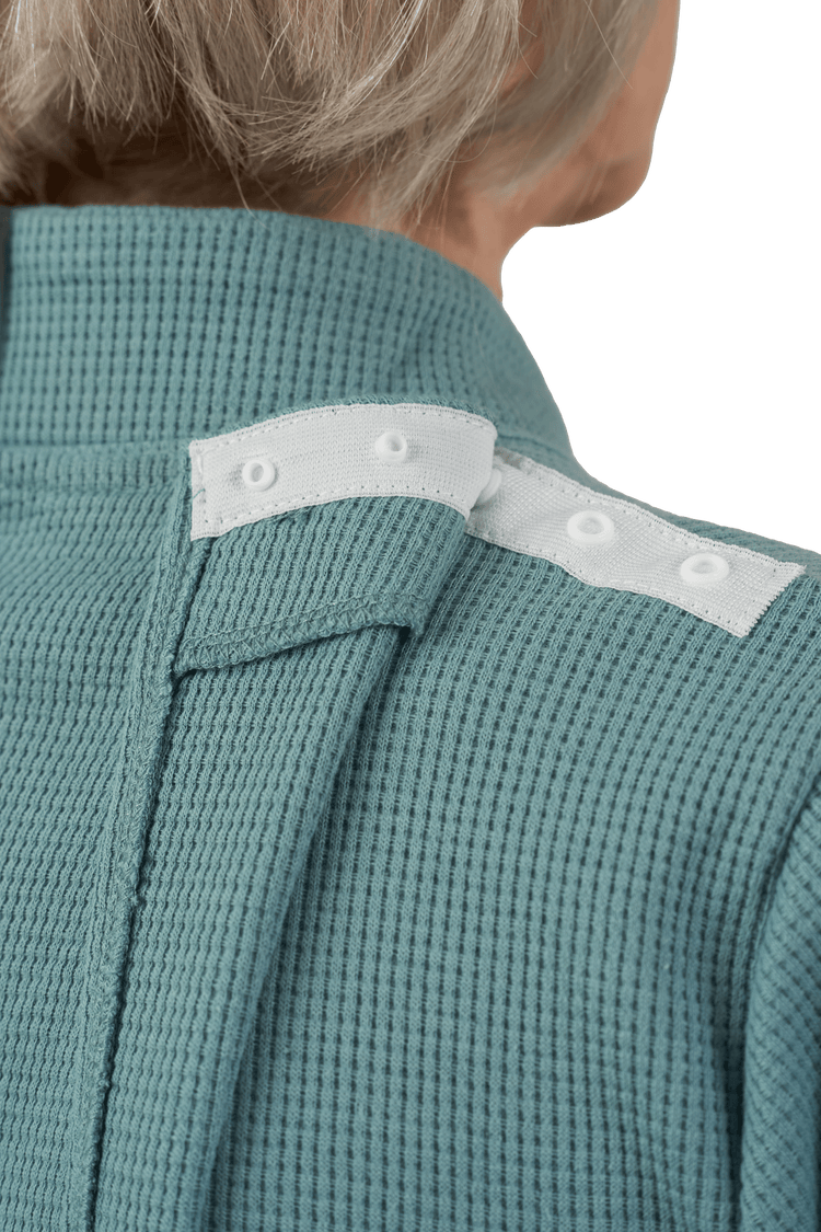 Adaptive Tracksuit - Daphne | Cedalon, back attachment detail
